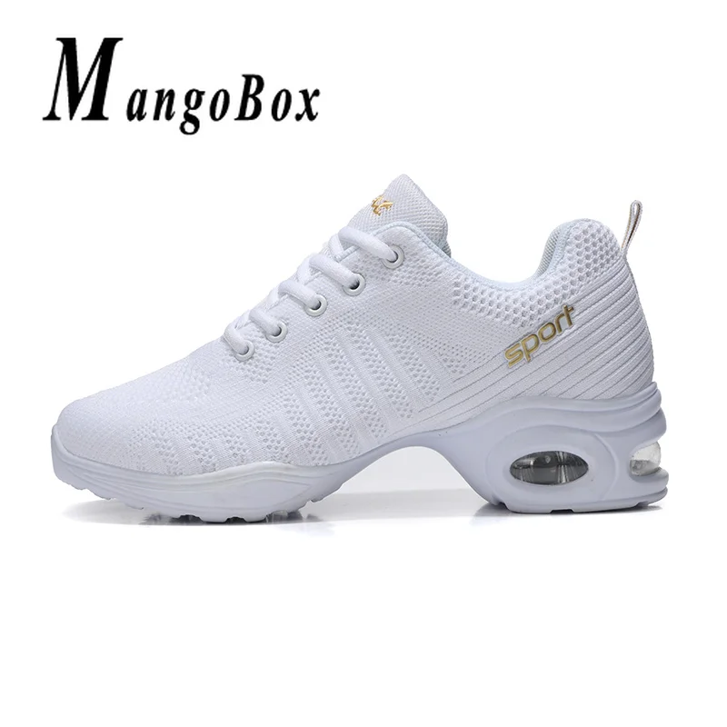 2019 Brand Square Dance Salsa Dancing Shoe Size 35-41 Dancing Sneakers Woman Black White Dance Practice Shoes Sports Shoes Woman