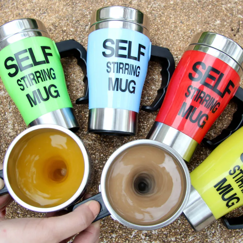 Self Stirring Coffee Mug Electric Stainless Steel Auto Mixing Cup and Mug & Spinning