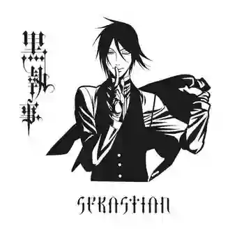 

Black Butler Sticker Anime Cartoon Sebastian Michaelis Car Decal Sticker Vinyl Wall Stickers Decor Home Decoration