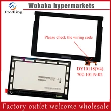 Original 10.1 “MEDION LIFETAB S10346 MD98992 pantalla lcd panel de la pantalla táctil Capacitiva de la Tableta Digitalizador Del Sensor de Cristal Envío Gratis