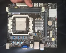 Подержанные оригинальная материнская плата для ECS A960M-MV Socket AM3 + DDR3 760 Г Integrated материнских плат Для Настольных Пк Бесплатная доставка