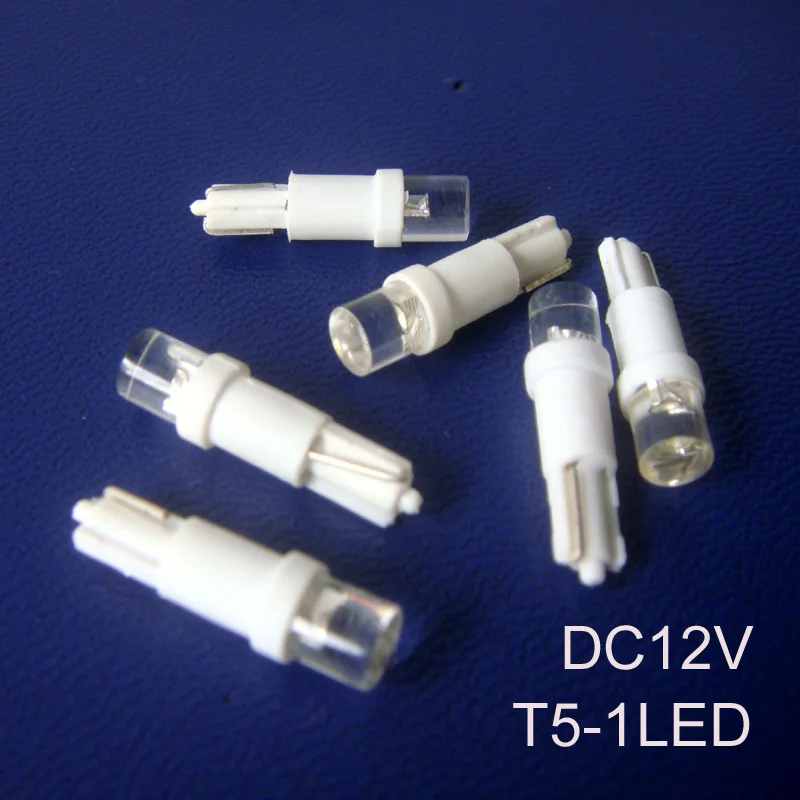 

High quality 12V car T5 led Instrument light,car t5 led bulbs t5 car led Dashboard Warning Indicator free ship 1000pcs/lot