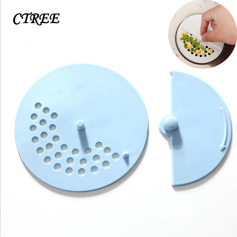 

CTREE Rotatable Soft Silicone Kitchen Sink Anti-Blocking Filter Bathroom Drain Deodorant Sink Leak Filter Kitchen Tools C268