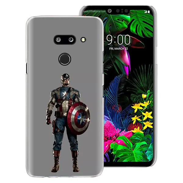 Чехол для телефона Marvel, Мстители, супергерои, чехол для LG G7, G8, ThinQ, G5, G6, V30, V40, V50, ThinQ, Q6, Q7, жесткий чехол-накладка - Цвет: 06