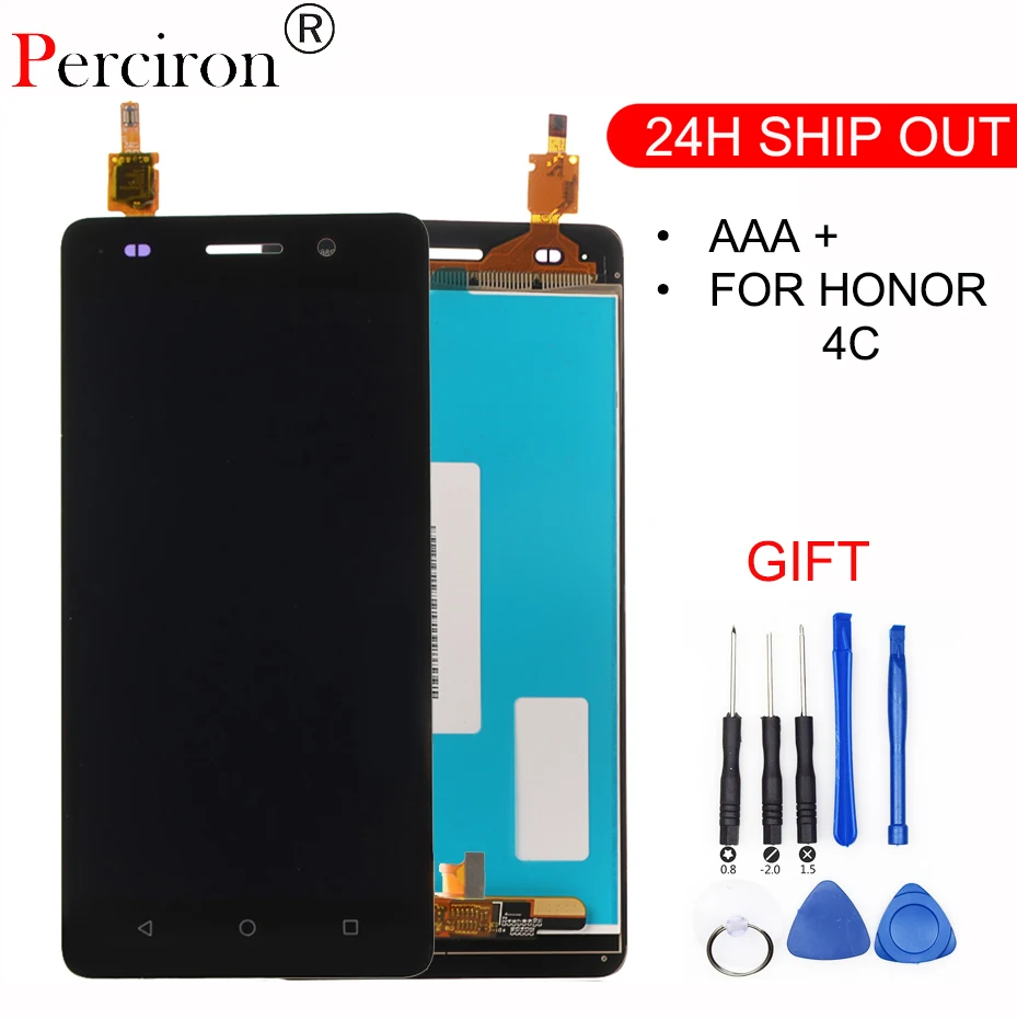 Новинка 5 дюймовый сенсорный ЖК дисплей для Huawei Honor 4C CHM U01 / G Play Mini CHC инструменты