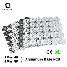 10x HighPower LED Mounting Board Baseboard Star Board 1W 3W 5W 20mm Black