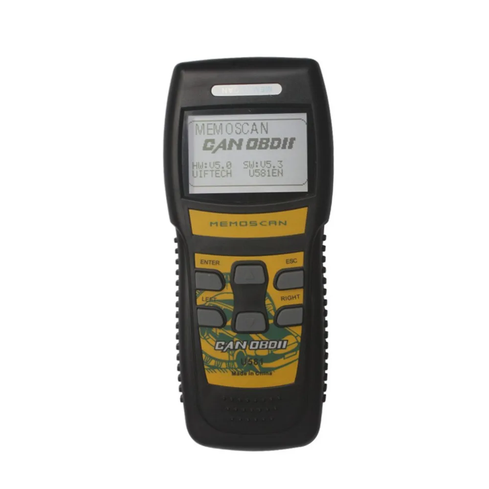 

Car Engine Automotive Fault Code Reader U581 OBD2 OBDII Diagnostic Scanner CAN BUS Scan LCD Display Car Diagnostic Tool