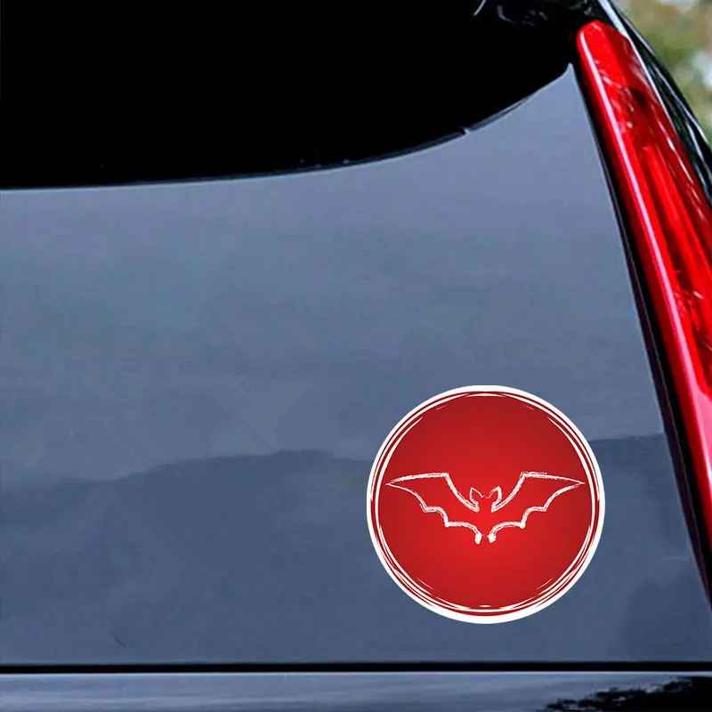 ПВХ автомобильная наклейка &quotлетучая мышь&quot креативная забавная Настенная