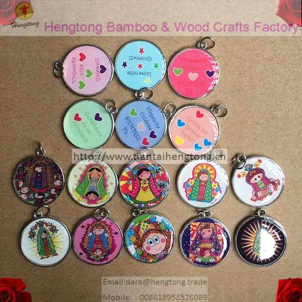 

50pcs/pack baby virgin of Guadalupe model, charm pendant,alloy pendant, religous pendant special offer