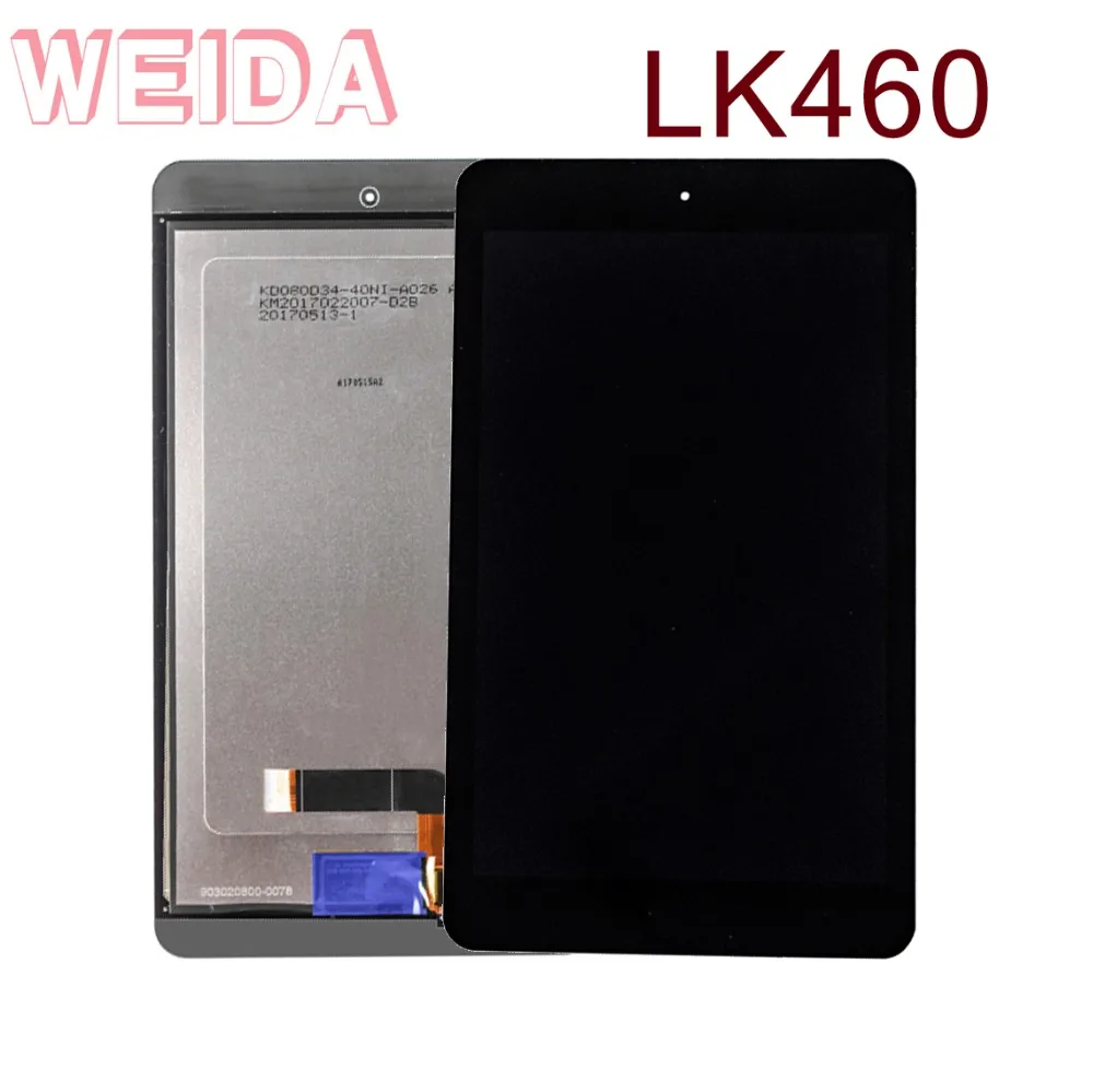 

WEIDA LCD Replacement 8"For LG G Tablet 8.0 LK460 LCD Display Touch Screen Assembly Frame LK460