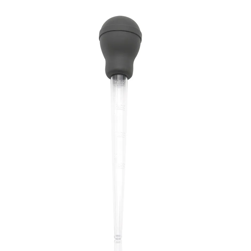 

30ml Plastic Turkey Baster With A Large Silicone Bulb Easy Barbecue Cooking Tools Kitchen Essential