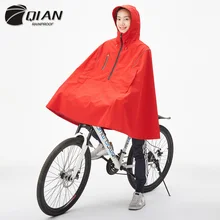 

QIAN Women/Men Raincoat Light Seamless Bicycle Women's Rain Coat Nylon/TPU/Breathable Fabric Men Hiking Waterproof Rain Gear