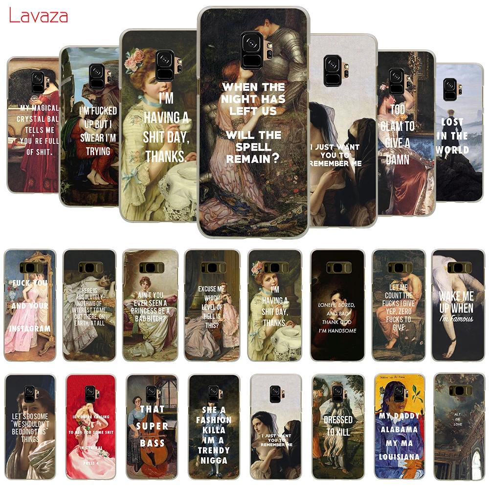 

Lavaza Classic Art Memes Hard Phone Case for Samsung Galaxy A10 A30 A40 A50 A70 M10 M20 M30 Cover