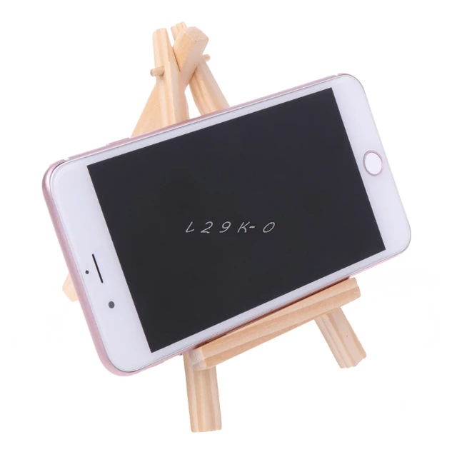 Mini Easel Small Wooden Easels Drawing Mobile Phone Stand Artist Picture  Stands - AliExpress