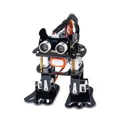 DIY 4DOF робот комплект-Ленивец обучающий комплект программируемый Танцующий Робот комплект для Arduino нано электронная игрушка и обучающие