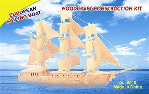woodcraft construction kit sailing ship instructions