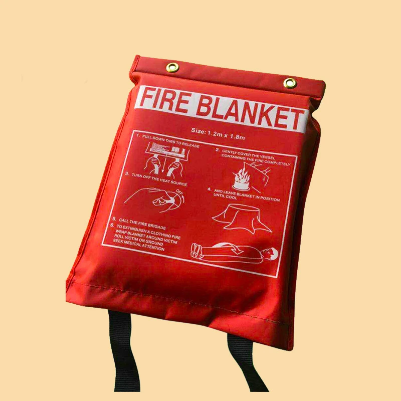 Противопожарное одеяло противопожарное оборудование противопожарное укрытие защитное покрытие 1X1 м противопожарное аварийное одеяло