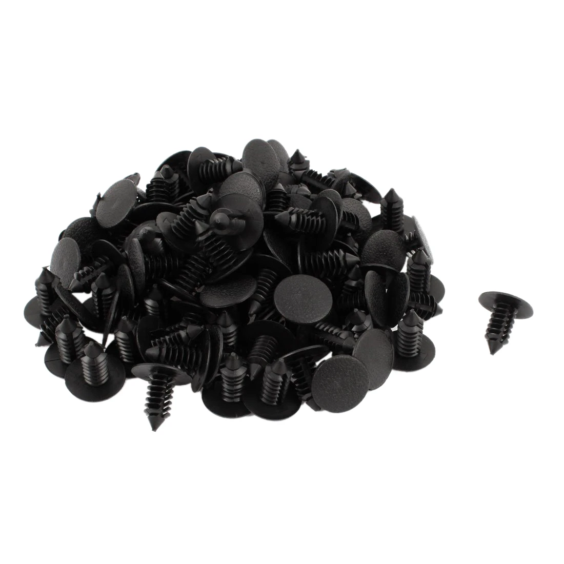 Car 20mm Dia Head Plastic Trim Boot Rivets Push Clip Fastener 100 Pcsin Auto Fastener & Clip
