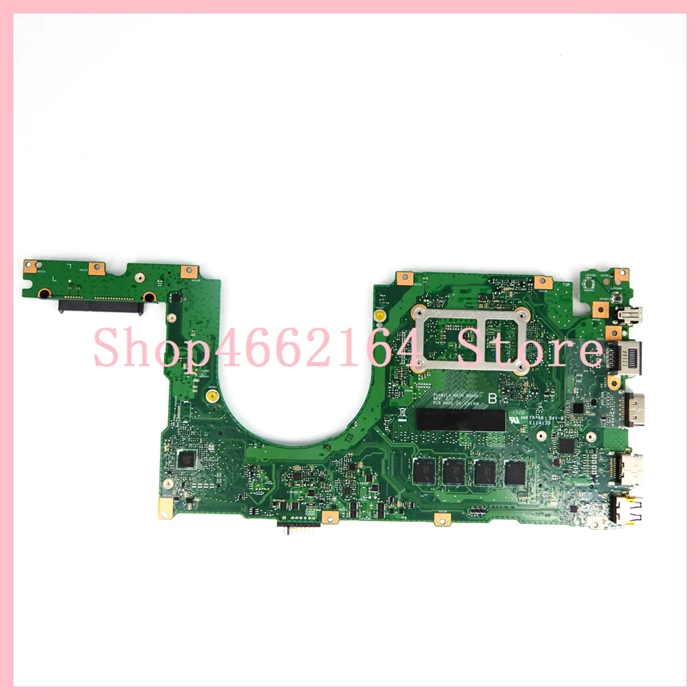 PU401LA материнская плата REV2.1/2,2 I7-4500CPU 4 Гб Оперативная память Материнская плата Asus PU401L PU401LA PU401 Материнская плата ноутбука Тесты ОК
