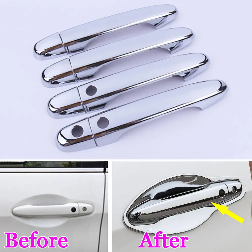 Fit For 2012 2015 Honda Civic 2012 2016 CRV CR V 8pcs ABS Chrome