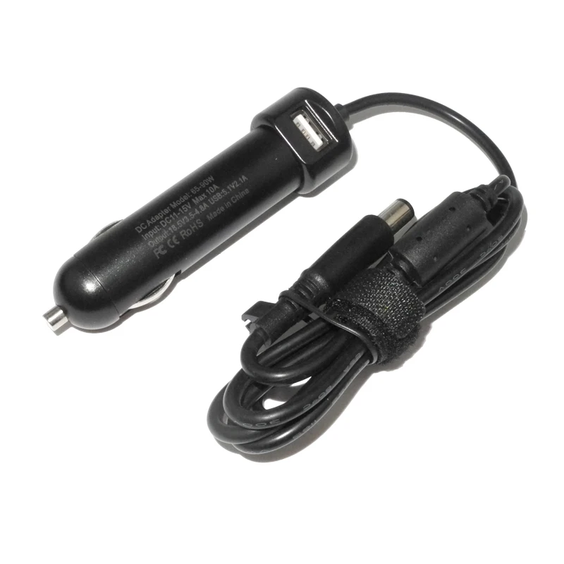 18.5V 3.5A 65W 7.4 x 5.0mm Power Supply car Adapter Laptop car charger