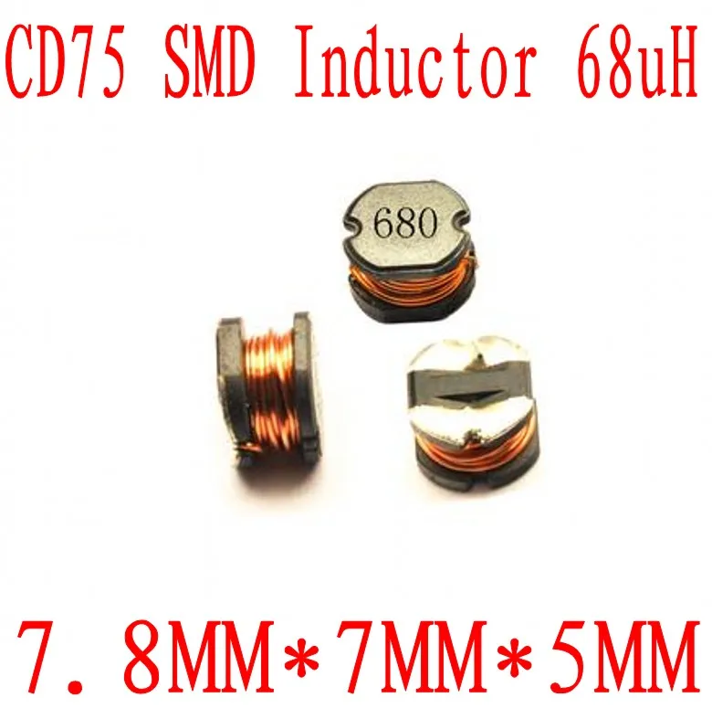 1000 шт./лот SMD силовой индуктор CD75 68uH чип 7 8*7*5 мм | Обустройство дома