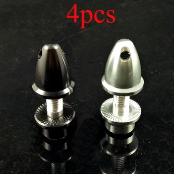 

4PCS Inner Dia 4mm Bullet Propeller Clip CW CCW Prop Bracket Clamp Aluminum Alloy Motor Cap for 6mm Hole Props Multicopter