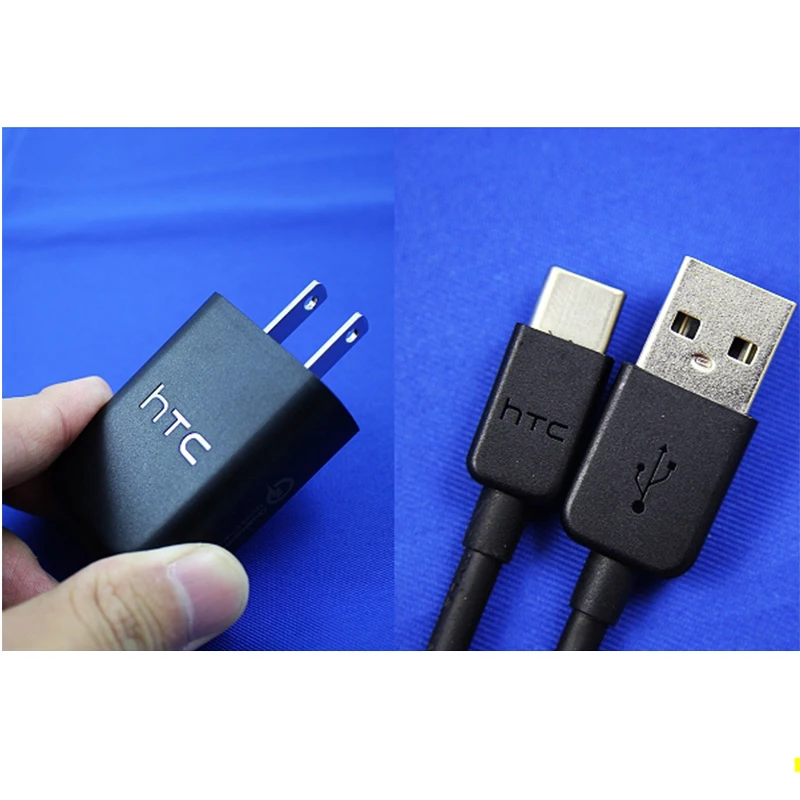 

US Standard Original Black Charger for HTC 10 U11 Ultra QC3.0 Quick Fast Charger 3.0 USB Charges Power Adapter with USB Cable