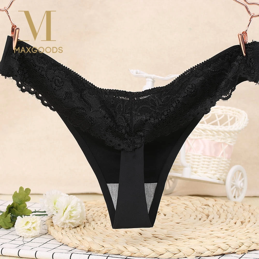 Buy Sexy Women Ice Silk Panties Briefs Low Rise Seamless Knickers G String