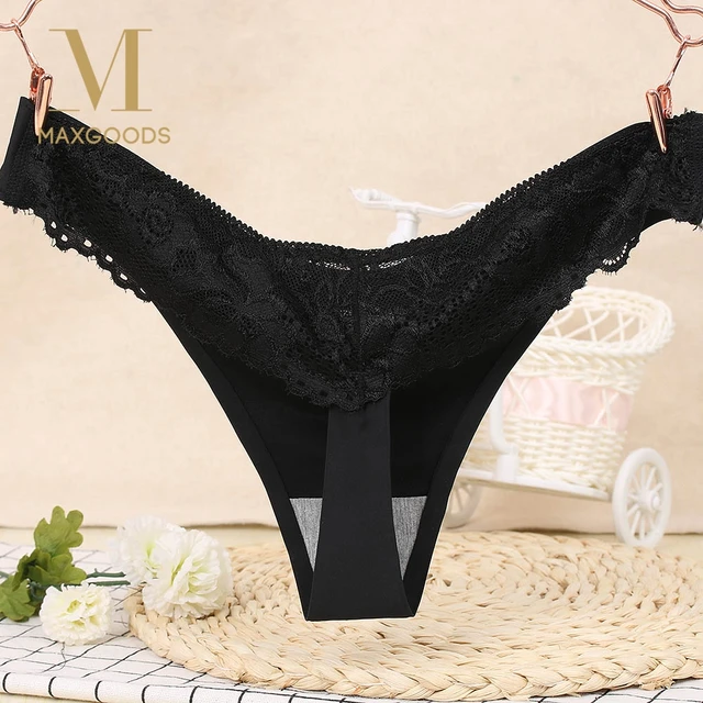 Buy Sexy Women Ice Silk Panties Briefs Low Rise Seamless Knickers G String