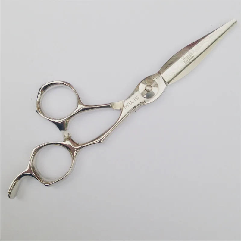 SiYun brand of 5 0 inch length Japan imported 440C stainless steel damascus pattern design professional