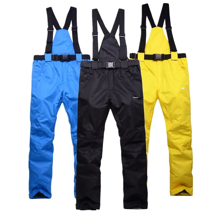 Free shipping unisex snowboarding pants skiing pants sports trousers waterproof breathable warm