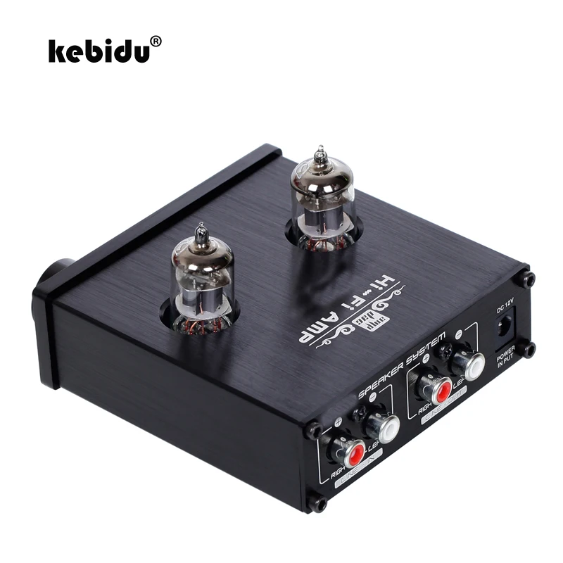 Kebidu Высокое качество Hi Fi Цифровой а937 Preamp Трубная акустическая система буфер 6J1