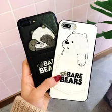 luxury Pu Leather Cartoon Bear Phone Case for IPhone 7/6s/8 8plus x 6splus Soft Tpu Cover With Card Pocket Bags Fundas luxury Pu Leather Cartoon Bear Phone Case for IPhone 7/6s/8 8plus x 6splus Soft Tpu Cover With Card Pocket Bags Fundas