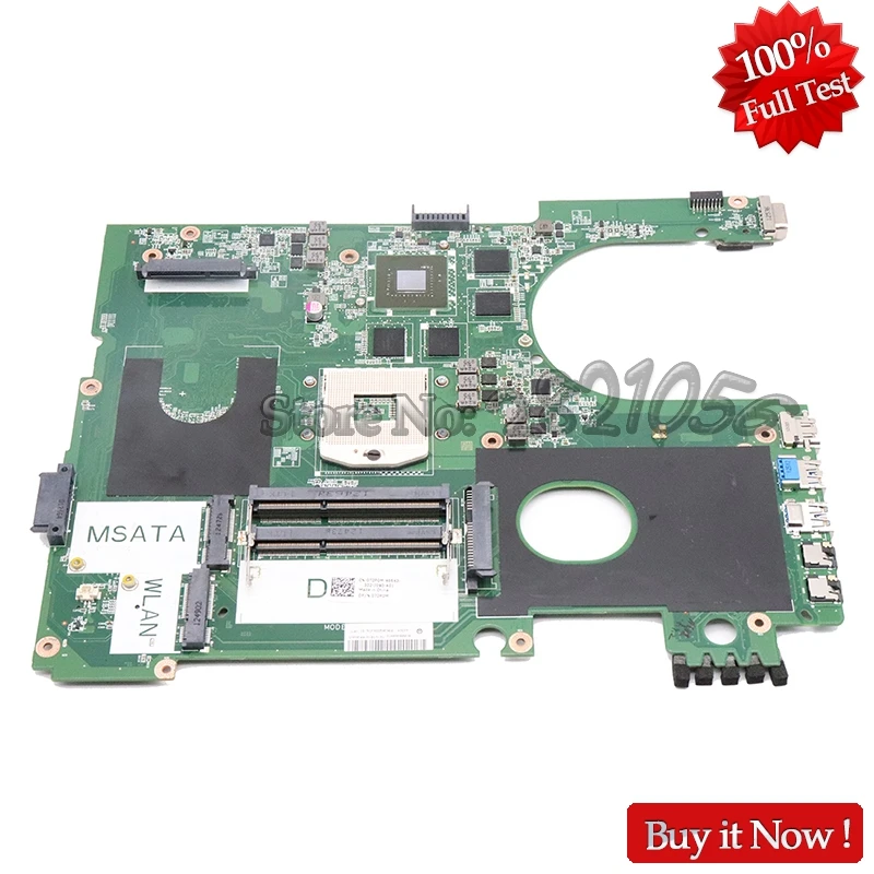 NOKOTION PC اللوحة الرئيسية لديل انسبايرون 17R 7720 اللوحة المحمول DA0R09MB6H1 CN-072P0M 072P0M HD4000 GT650M DDR3