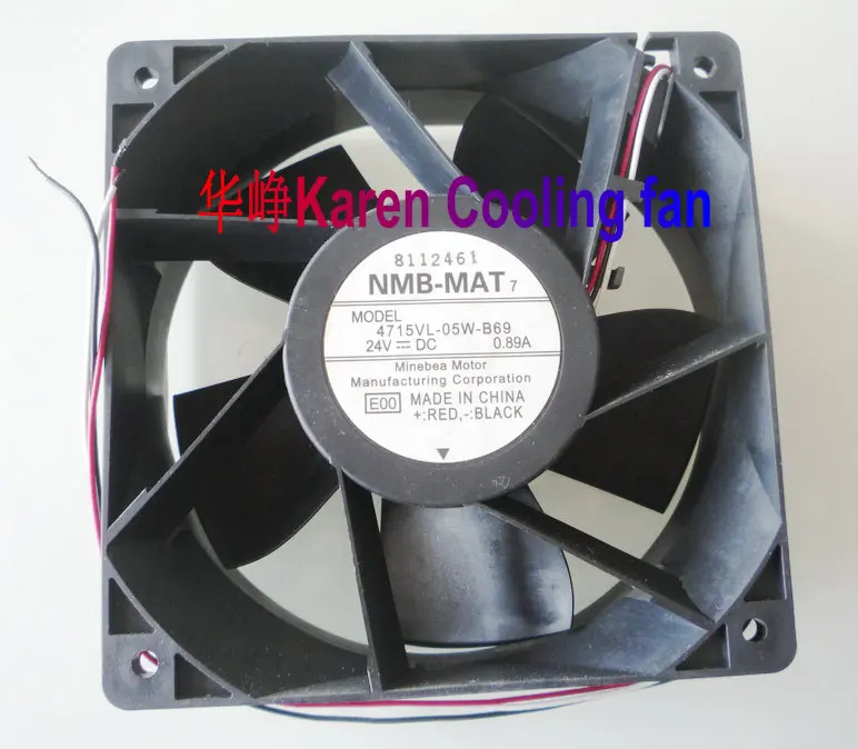 

New Original for NMB 4715VL-05W-B59 E01 120*120*38MM 24V 0.96A Alarm Signal Inverter Cooling Fan