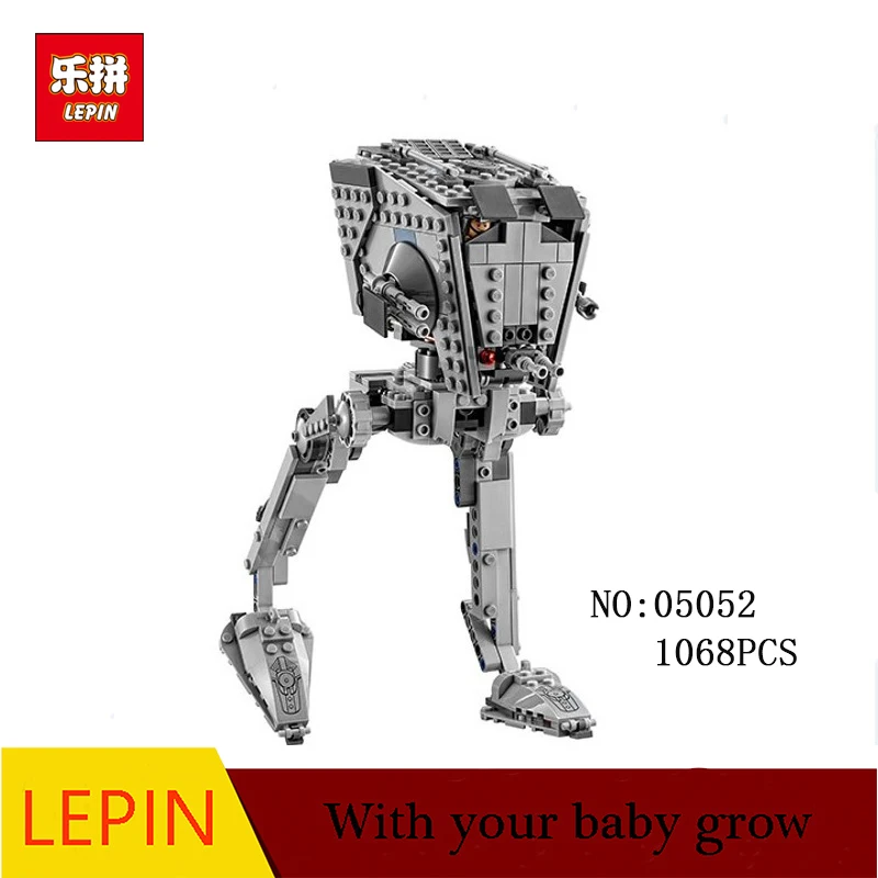 

New Lepin 05052 Star Series 1068pcs War Out of print AT Model ST Set Building Blocks Bricks Model Boys Toys Children Gifts 75153