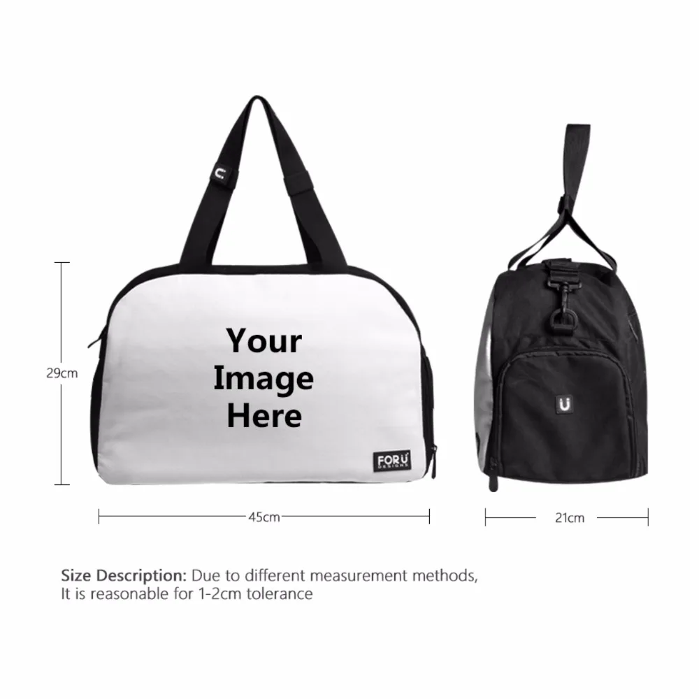 Travel Luggage Duffle Bag Lightweight Portable Handbag Giraffe Print Large Capacity Waterproof Foldable Storage Tote