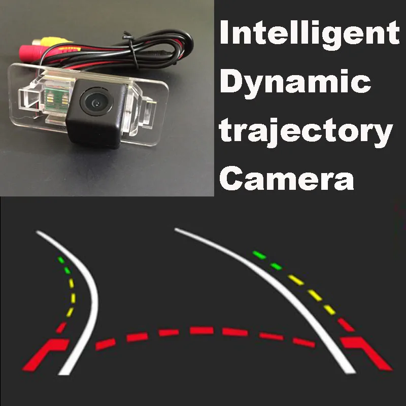 

Thehotcakes Wire / Wireless Car Intelligent Trajectory Tracks Rear View Camera For MINI Cooper Hatch Cabrio R50 R52 R53 R56 R57