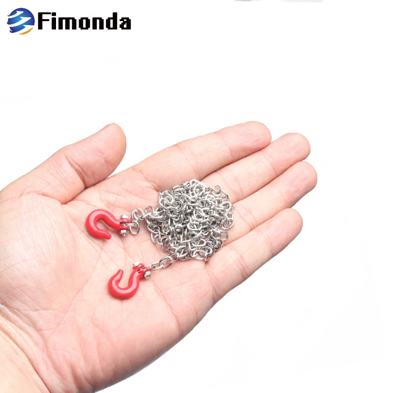 Tow Chain Trailer Chain Parts RC Tow Chain Trailer Chain Assemble Daily Use for RC Cars Crawler Car Rescue Tow Hook RC Tow Hook Tow Chain Trailer Chain Parts RC Tow Chain Trailer Chain Assemble Daily Use for RC Cars Crawler Car Rescue Tow Hook RC Tow Hook