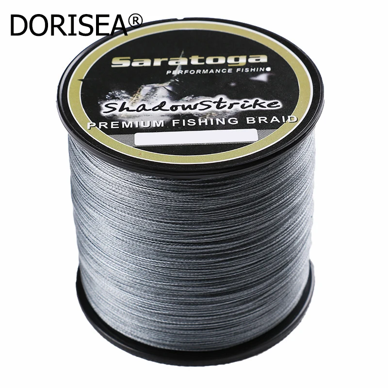 &quotSaratoga&quot Высокое качество 8 нитей 500 м 100LB 130LB 150LB 200LB 250LB 300LB 100% PE плетеная леска
