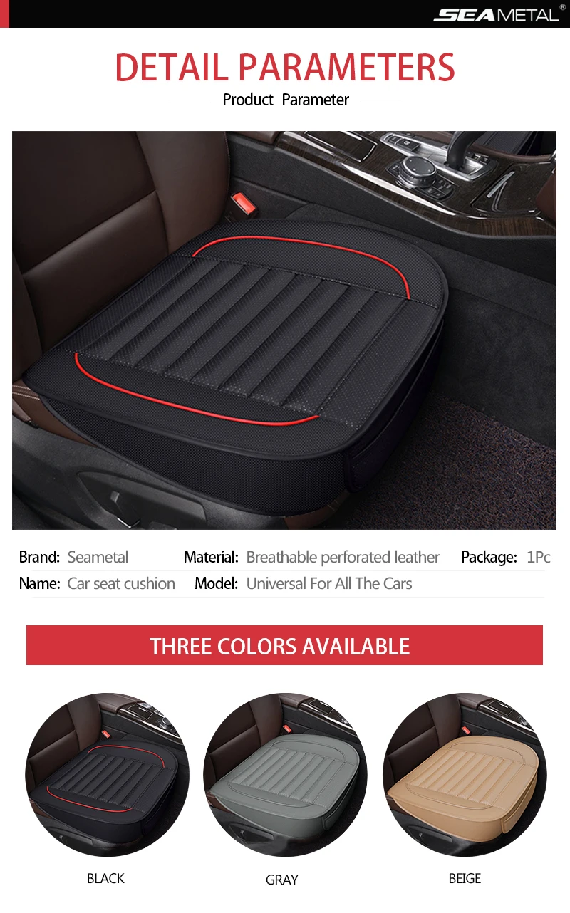 Automobiles Seat Cover Interior Auto Accessories PU Leather Car Seat Cover Four Seasons Universal Protector Seats Cushion Sets