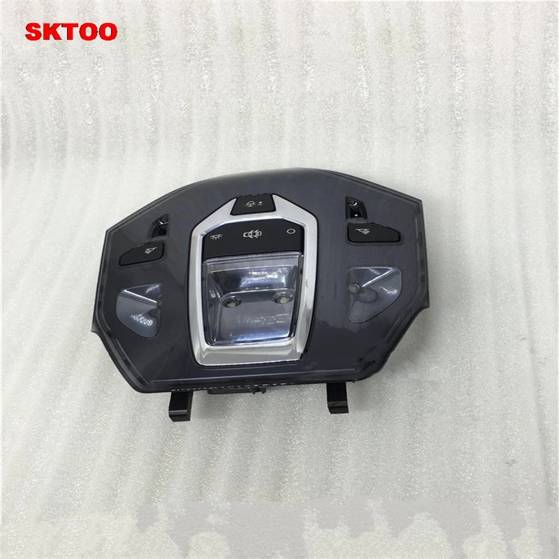 SKTOO для peugeot 508 DS5/6 передний и задний купольный светильник, панель управления, светодиодный светильник для переднего чтения, автомобильный внутренний купольный светильник