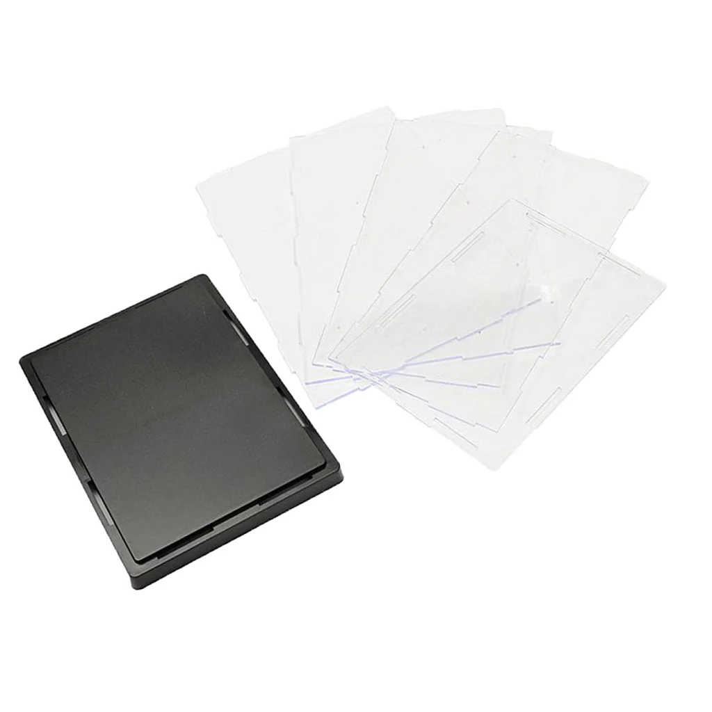 Display Box Toy Case Show Box Acrylic Box Protection Dustproof for Action Figure 15x15x15cm