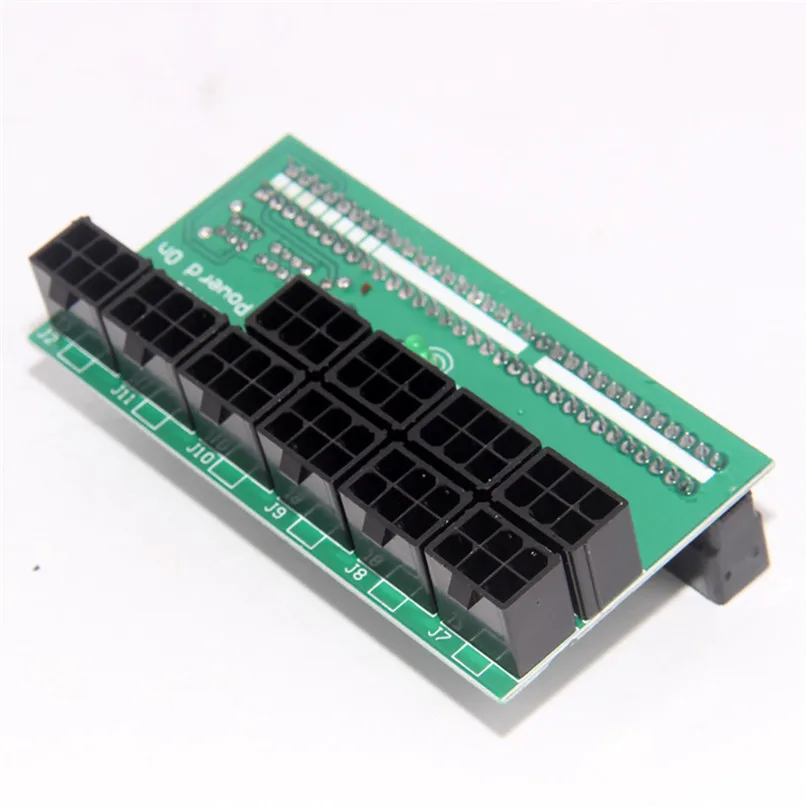DPS-1200FB / QB 6 Pin A Power Supply Breakout Board Adapter For Ethereum Mining Free Shipping H7T07 power board dps 182bp