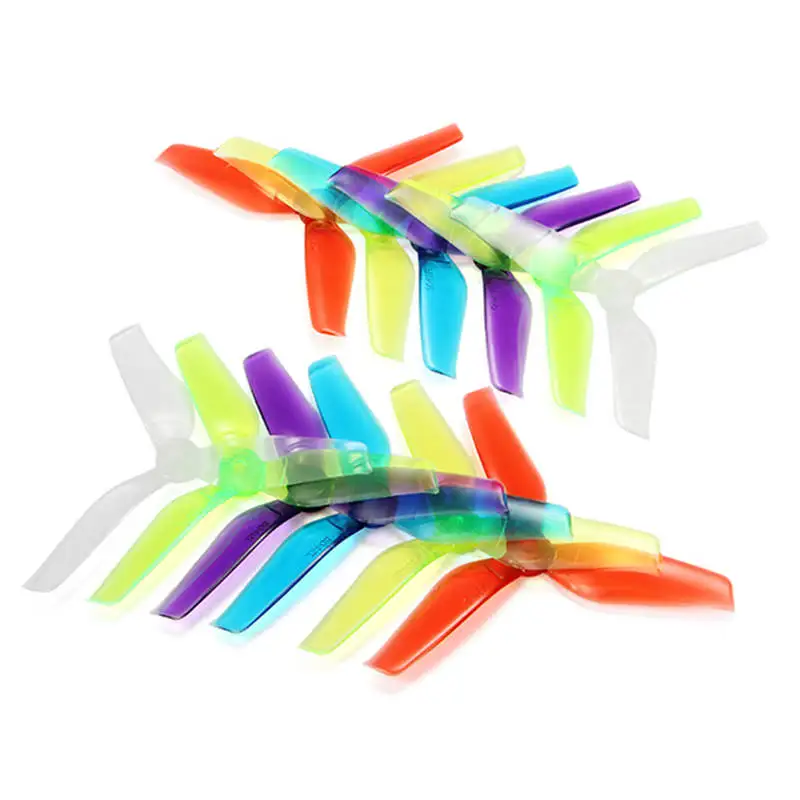 

10 Pairs Racerstar V2 5042 5x4.2x3 5.0mm Mounting Hole 3 Blade Propeller Purple Red Blue White Green For RC Models CW CCW