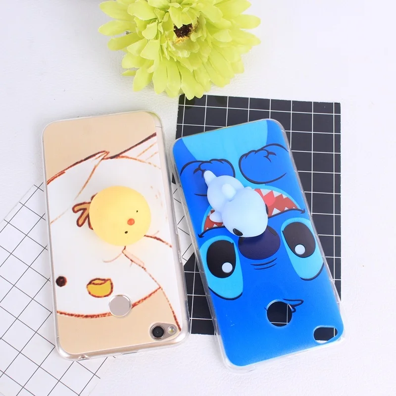 3D мягкий чехол для телефона Xiaomi Redmi 4A 4X 4Pro Note 4 силиконовый термополиуретановый с