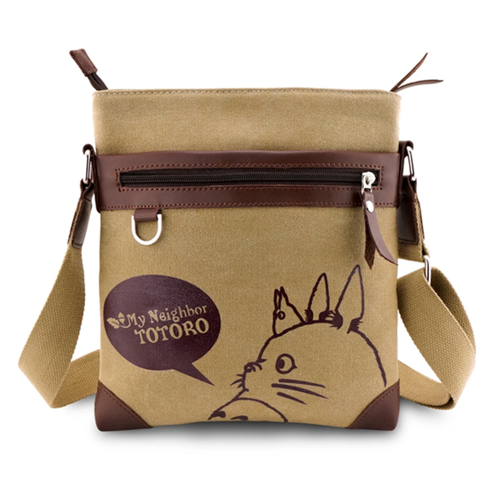

E-Mell Sword Art Online Qiling Zhang Tokyo Ghoul One Piece Naruto Kantai Collection Totoro Single shoulder canvas bag