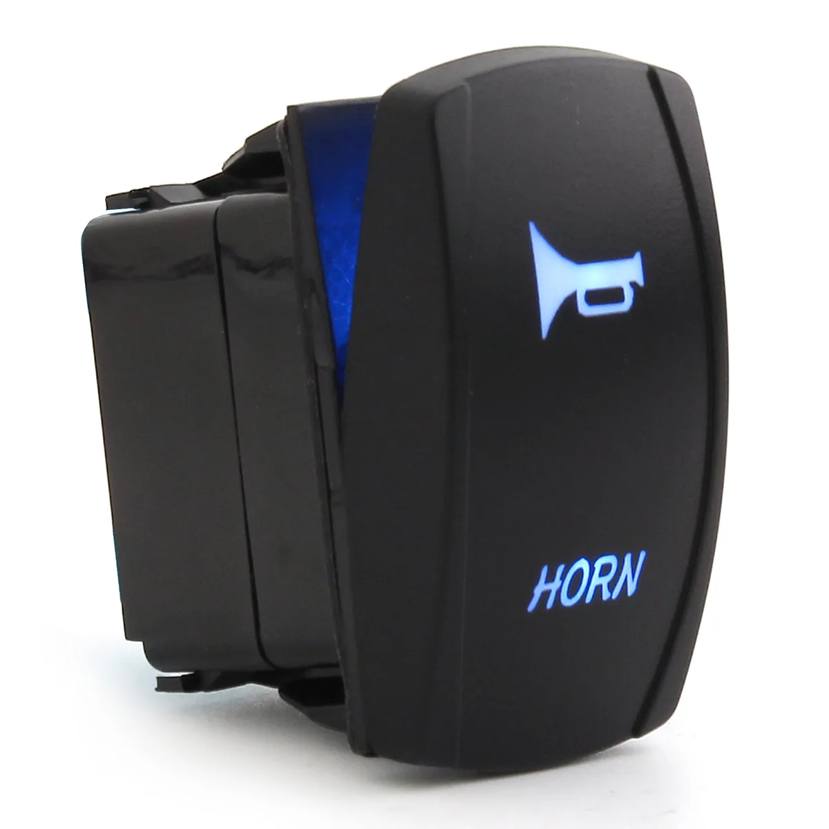 Buy 20A 12V Blue Led Horn Rocker Switch For Arctic