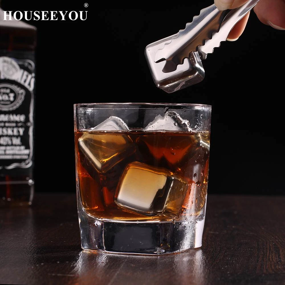 Buy Wholesale China Whisky Stones 304 Stainless Steel Ice Cubes Quick  Frozen Ice Grain Metal Ice Grain Beverage Whiskey & Whisky Stones at USD  0.5